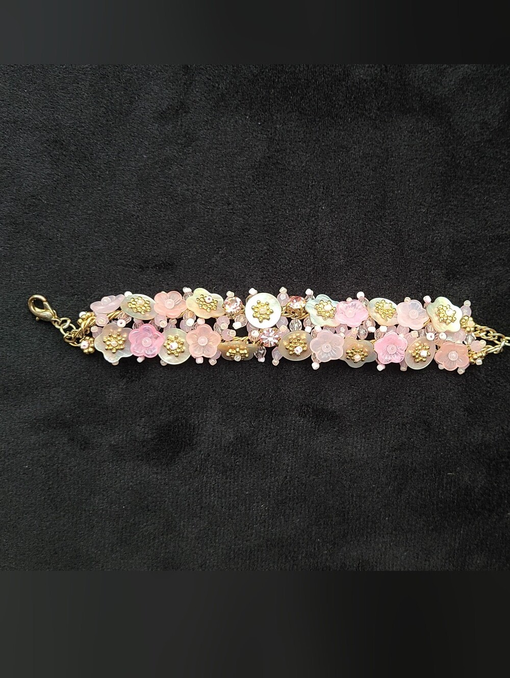 Vintage Flower Bracelet